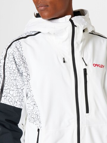 OAKLEY Sportjacke 'GUNN' in Weiß