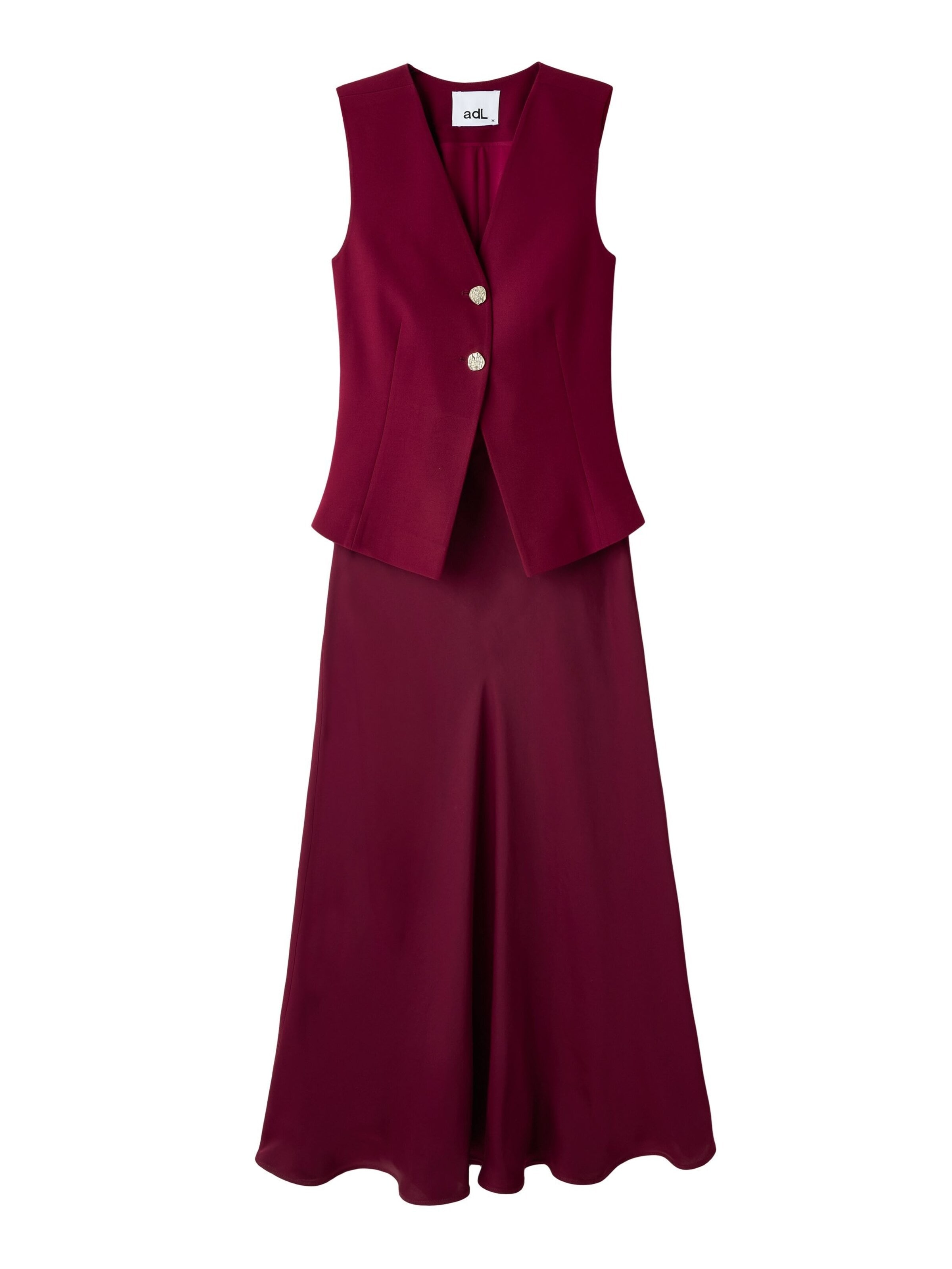 Robe adl en rouge : devant