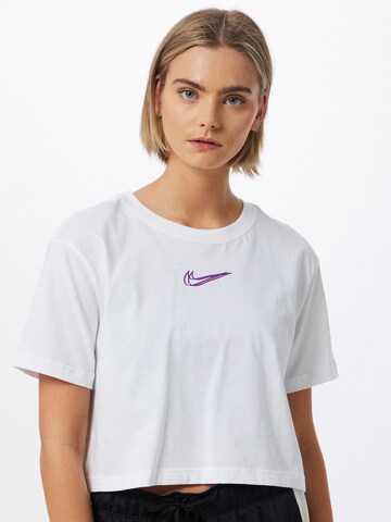 Nike Sportswear Tričko – bílá: přední strana