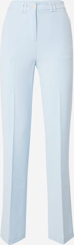 UNITED COLORS OF BENETTON Regular Trousers with creases in Blue: front