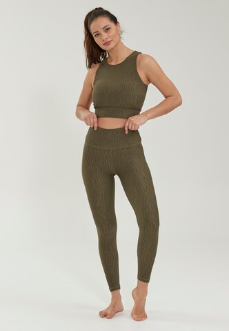 Athlecia Slimfit Sportbroek 'Alma' in Groen