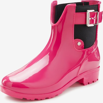 VIVANCE - Botas de borracha em rosa: frente