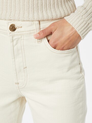 River Island Slimfit Jeans i beige