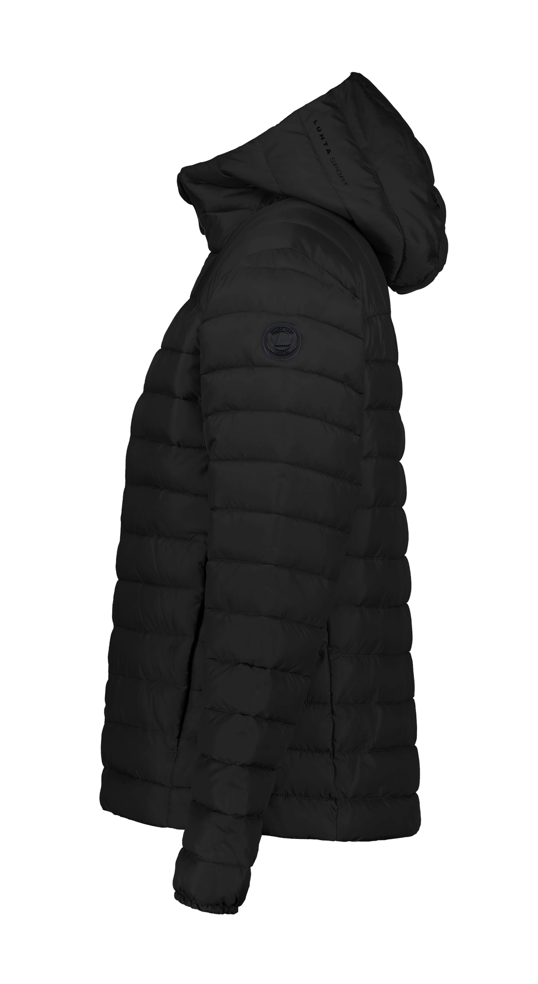 LUHTAZimska jakna 'Karvio' - crna boja