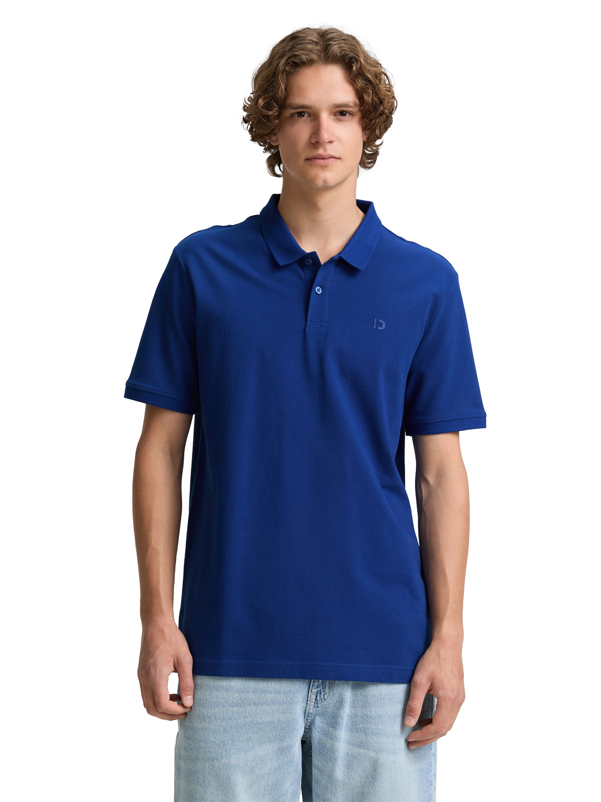 TOM TAILOR DENIM Koszulka w kolorze niebieski: przód