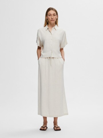 SELECTED FEMME Skirt in White