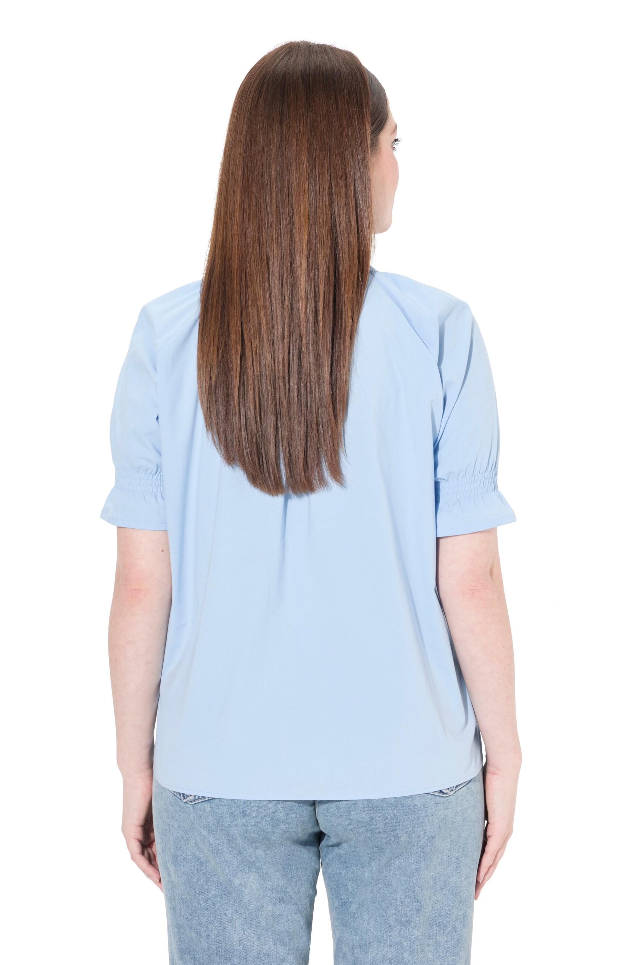 Ulla Popken Bluse in Blau