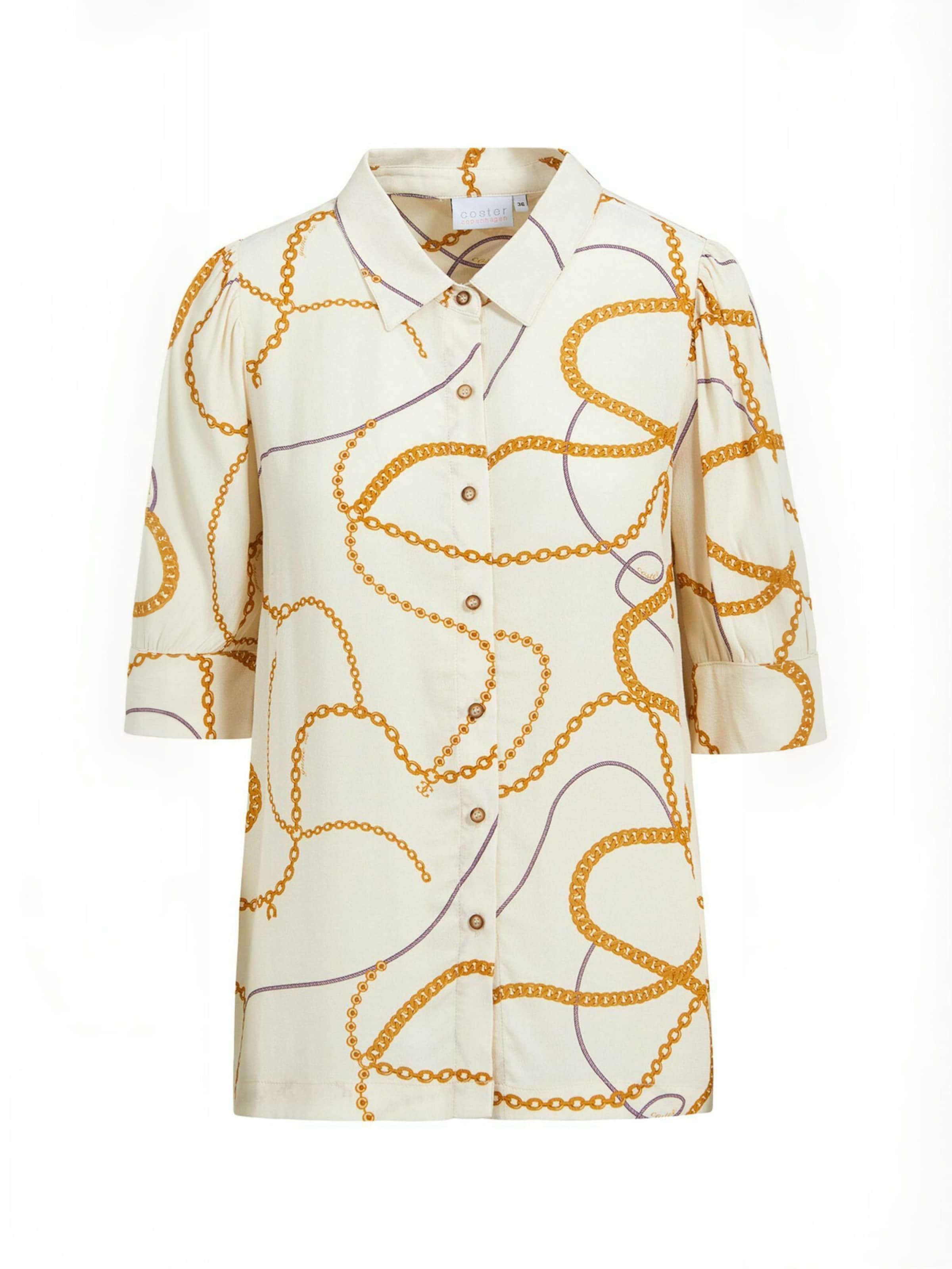 Tricou ' 3/4 Sleeve ' de la Coster Copenhagen pe bej: față