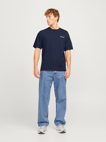 JACK & JONES T-Shirt 'JJEBradley' in Blau