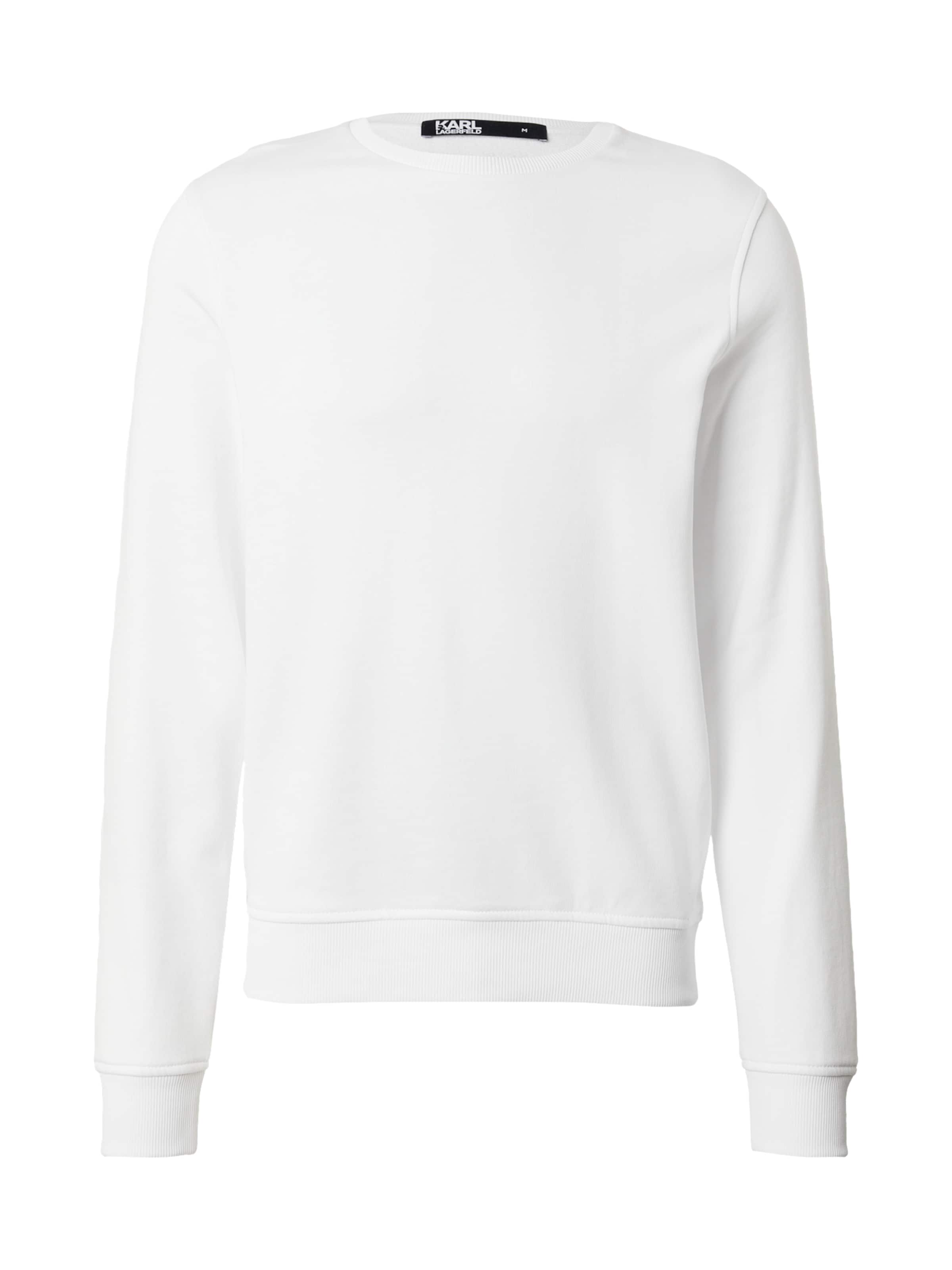 Karl Lagerfeld Sweatshirt em branco, Vista do artigo