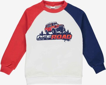 Fred's World by GREEN COTTON Sweatshirt '' in Wit: voorkant