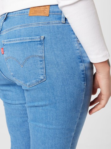 Skinny Jeans '720 PL Hirise Super Skny' de la Levi's® Plus pe albastru