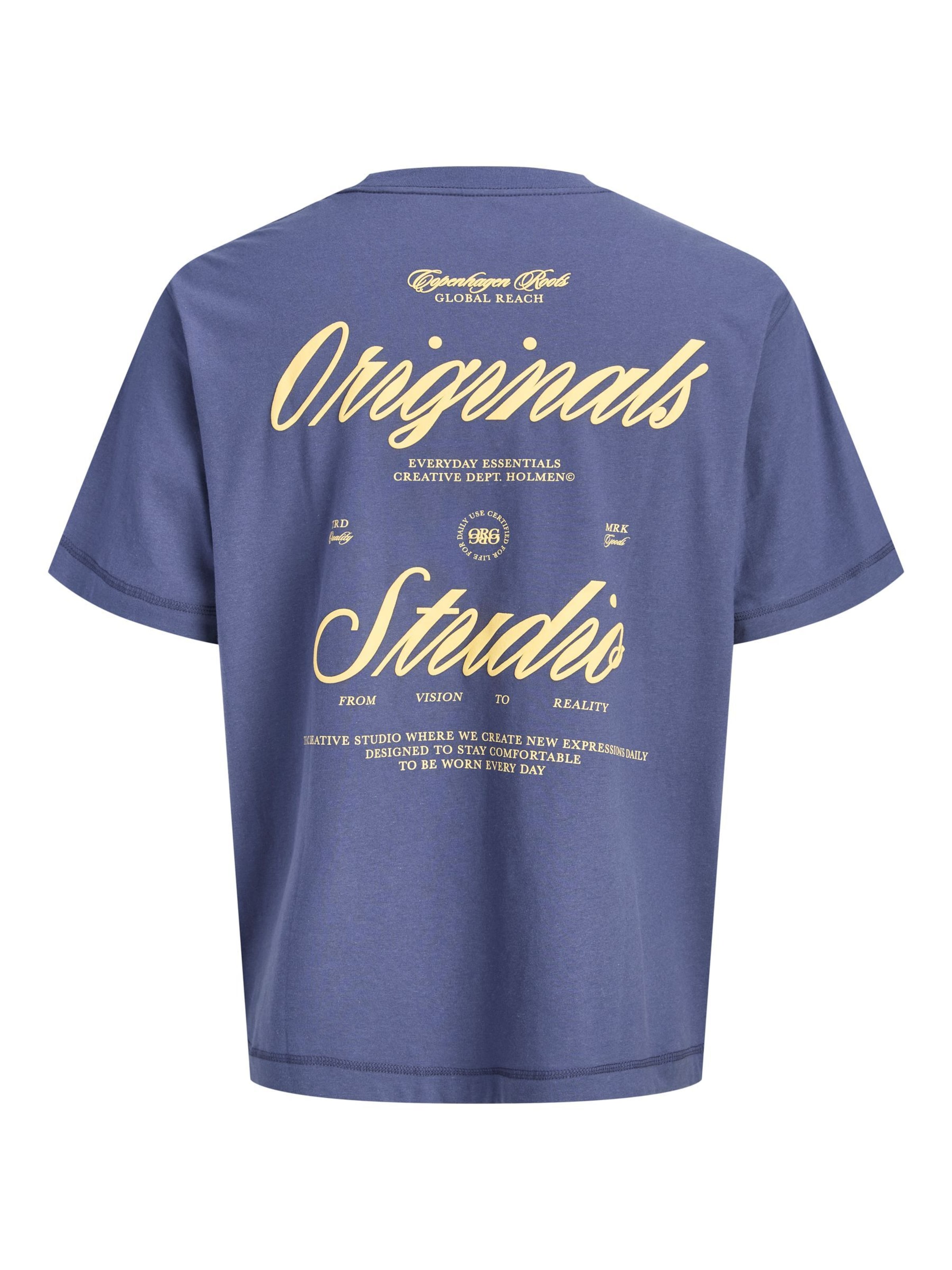 Jack & Jones Junior - Camiseta 'JORNorrebro' en azul