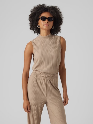 VERO MODA Блузка в Бежевый: спереди