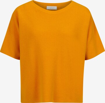 Rich & Royal Pulover | oranžna barva: sprednja stran