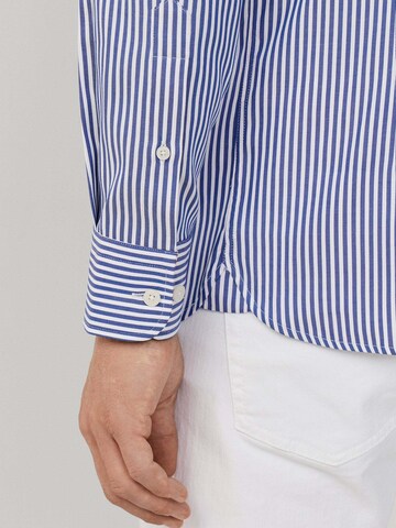 Hackett London Regular Fit Hemd 'Bengal' in Blau