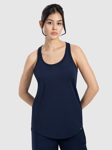 Smilodox Top ' Meggy ' in Blue: front