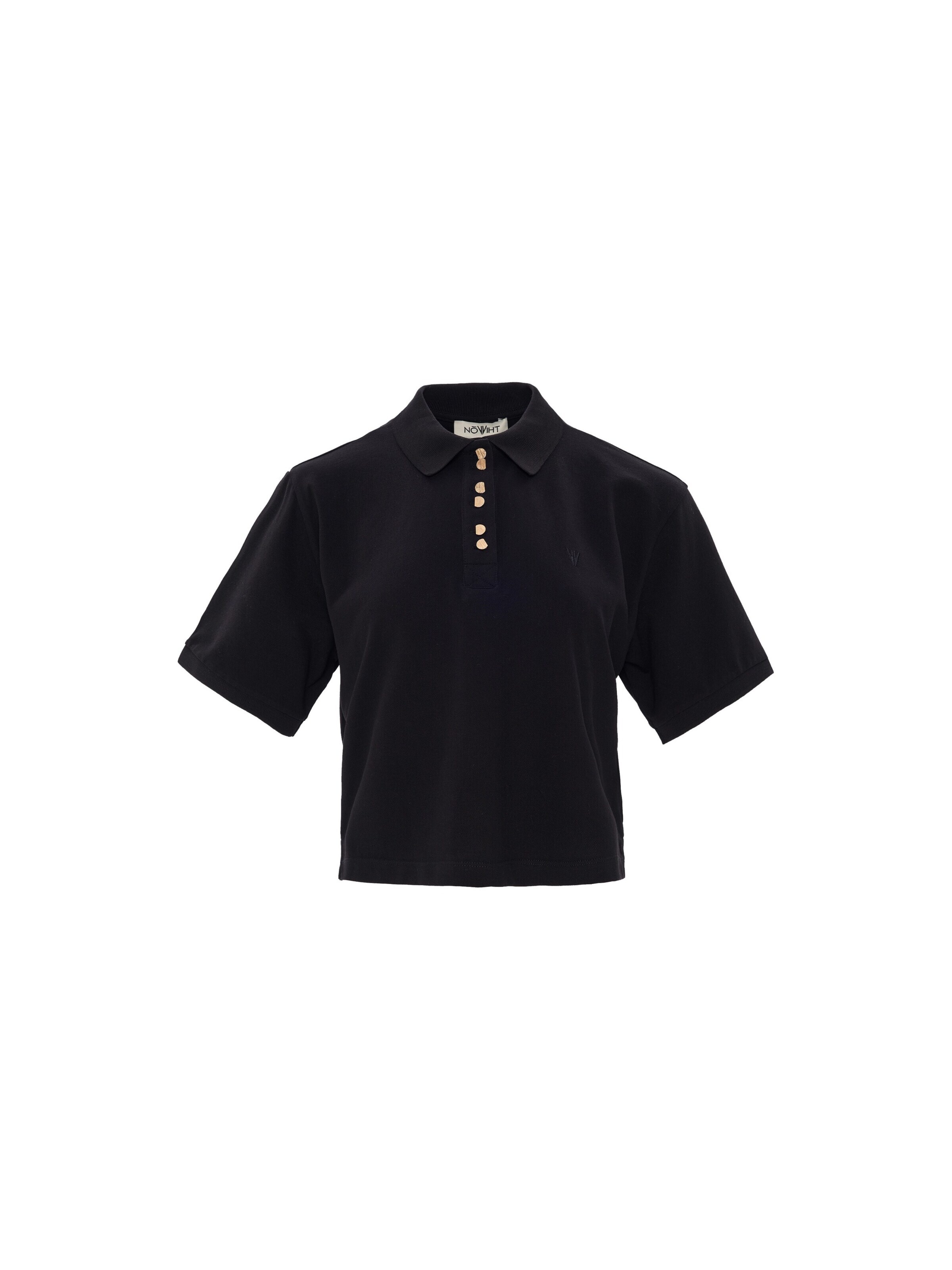 NOWIHT Shirt 'Emma'‌‌‌‌‌ in Schwarz: Vorderseite