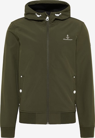 DreiMaster Maritim Between-season jacket in Green: front