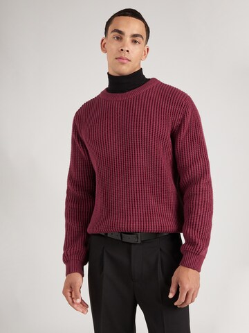 Guido Maria Kretschmer Men Pullover 'Adam' in Rot: predná strana