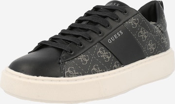 GUESS Låg sneaker 'NEW VICE' i svart: framsida