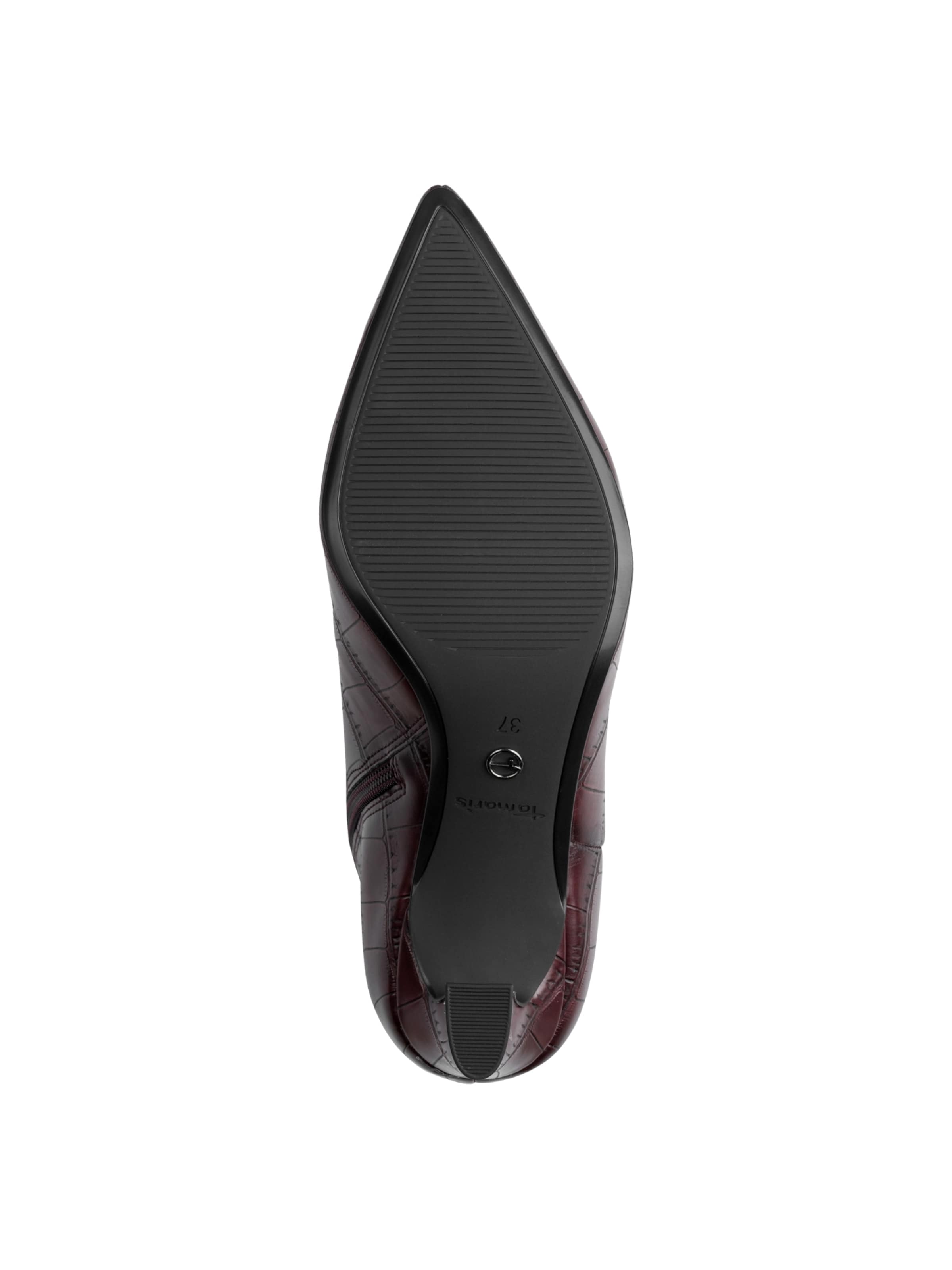 Bottines Tamaris en rouge