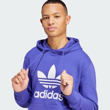 ADIDAS ORIGINALS Sweatshirt 'Adicolor Classics Trefoil' in Lila