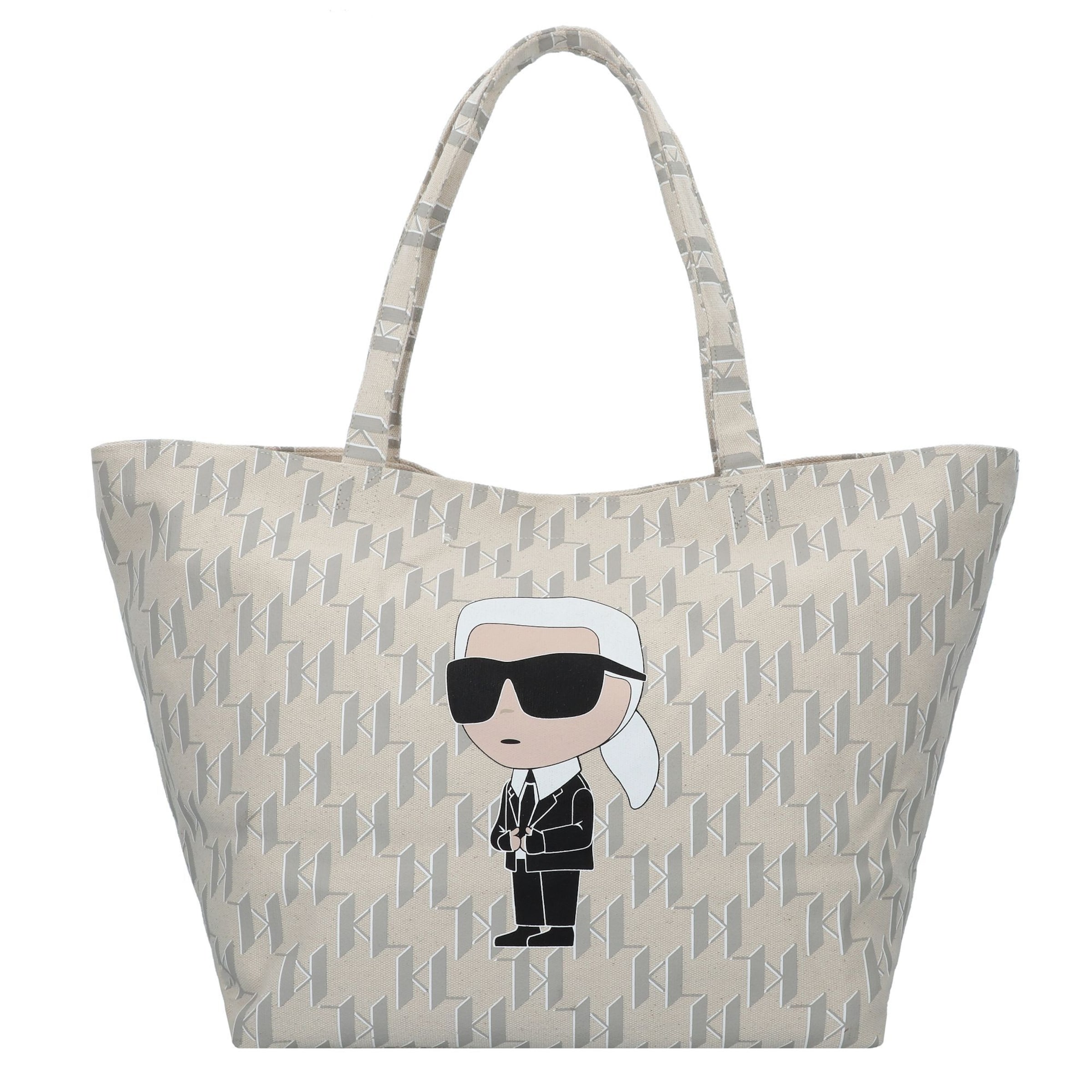 Karl Lagerfeld Shopper Ikonik in Beige ABOUT YOU