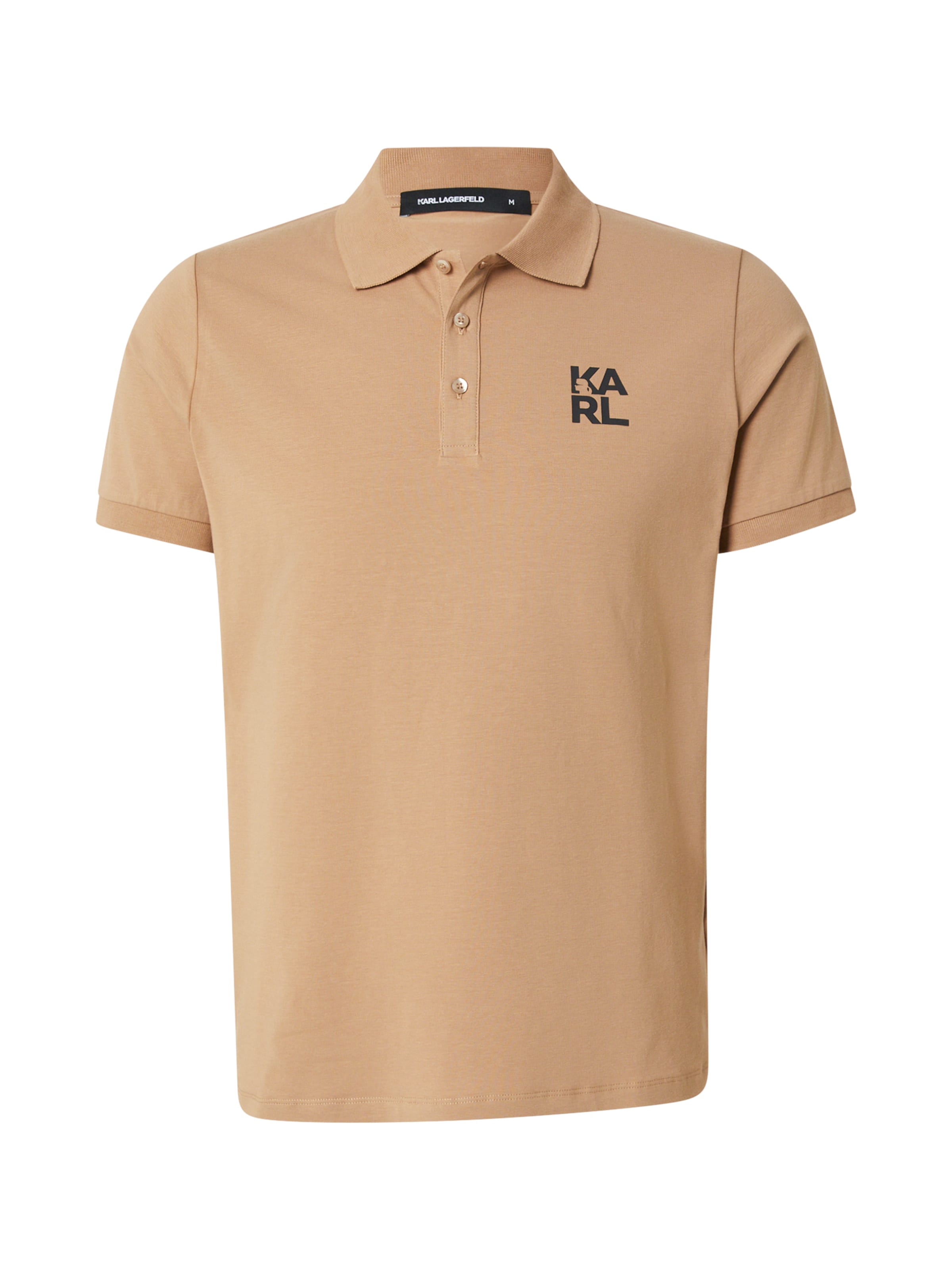 Karl Lagerfeld Shirt in Beige: voorkant