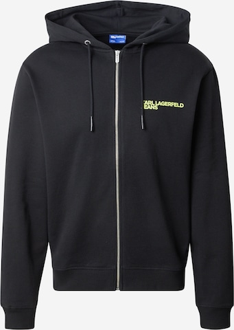 KARL LAGERFELD JEANSGornji dio trenirke - crna boja: prednji dio