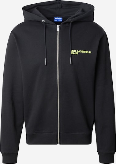 KARL LAGERFELD JEANS Bluza rozpinana w kolorze jabłko / czarnym, Podgląd produktu