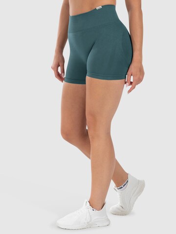 Smilodox Slimfit Shorts 'Priska' in Grün