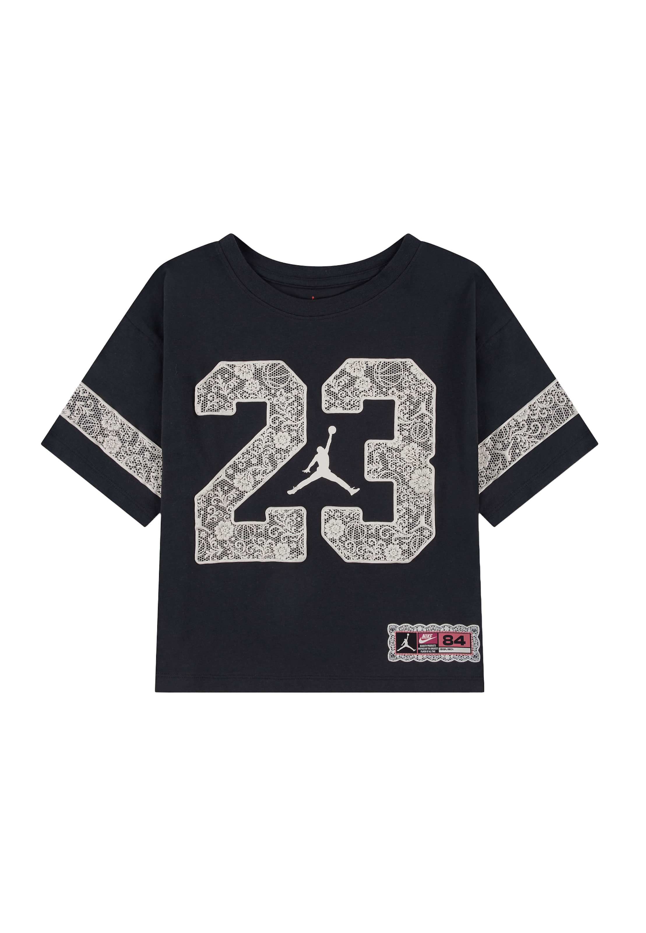 Jordan Shirt in Zwart: voorkant