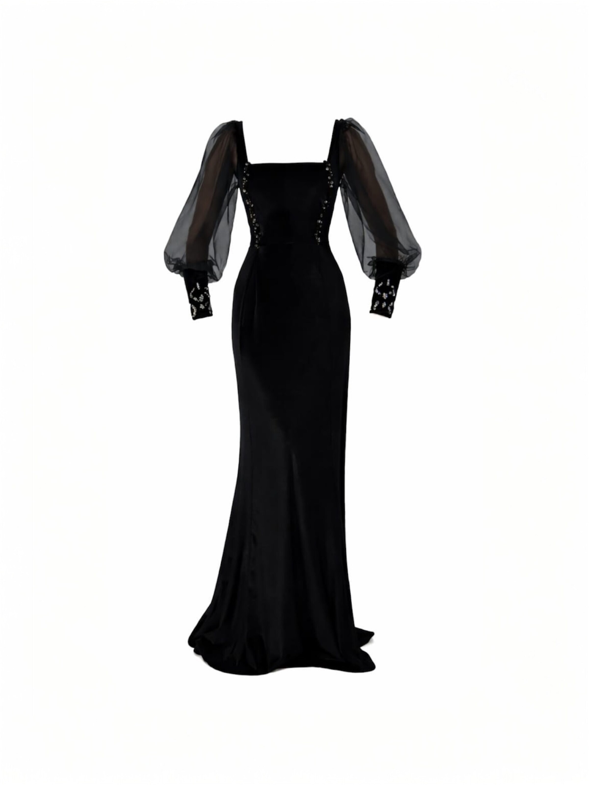 Elena Athanasiadou Evening dress in Black: front
