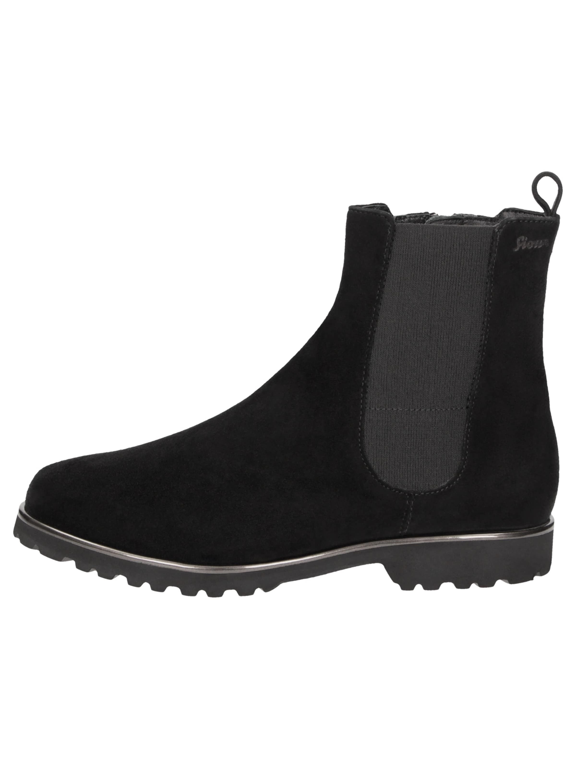 SIOUX Chelsea boots ' Meredith-750-H ' in Zwart