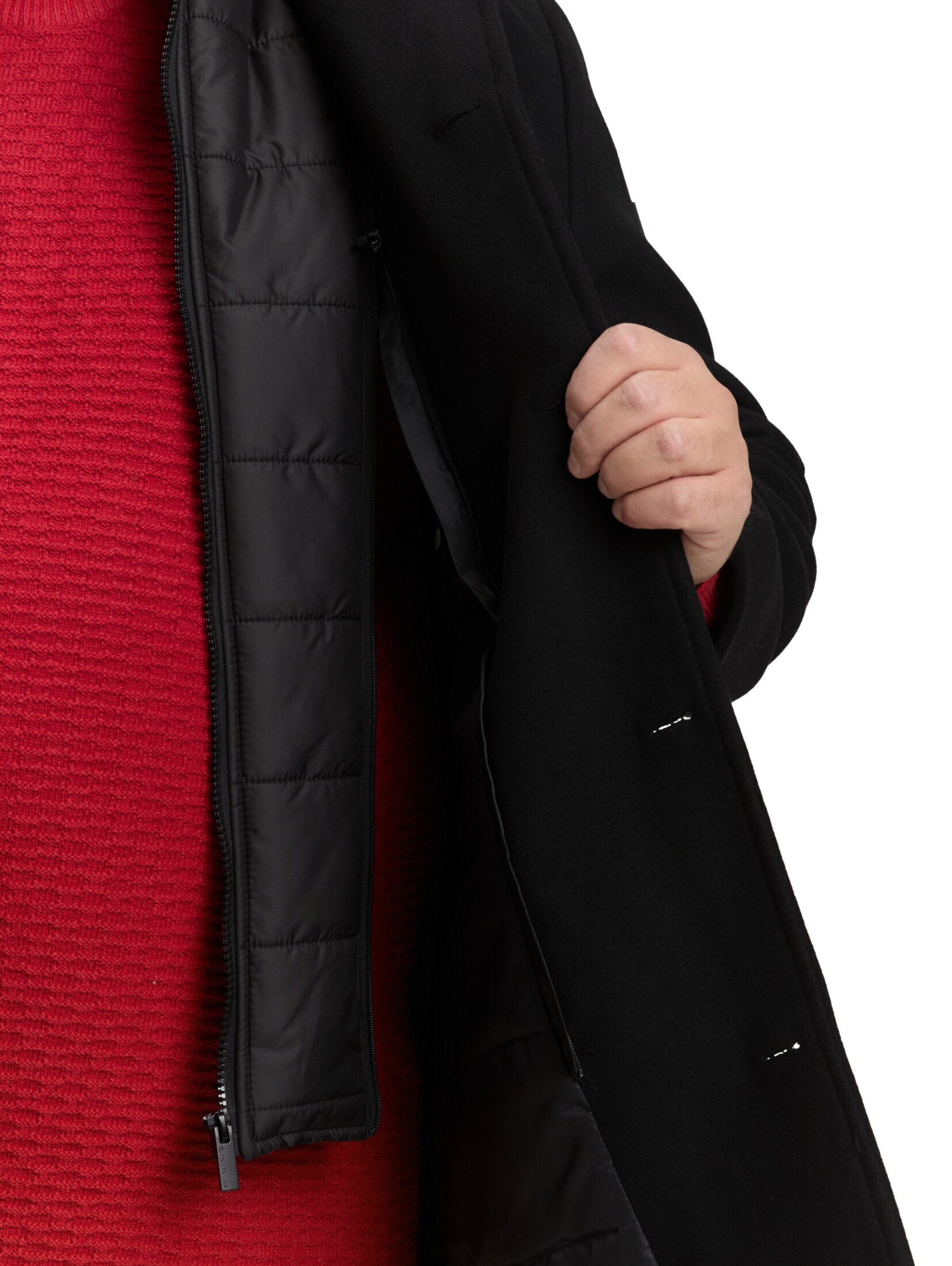 Manteau d’hiver TOM TAILOR Men + en noir