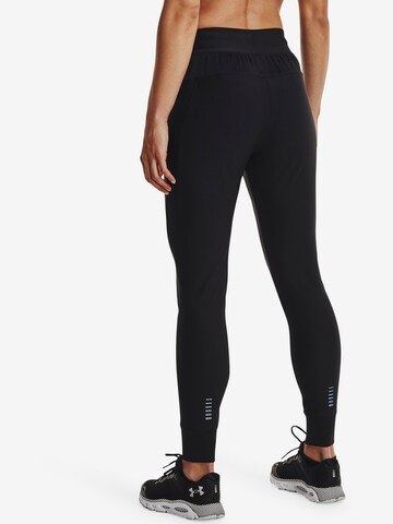 Tapered Pantaloni sportivi 'Qualifier' di UNDER ARMOUR in nero