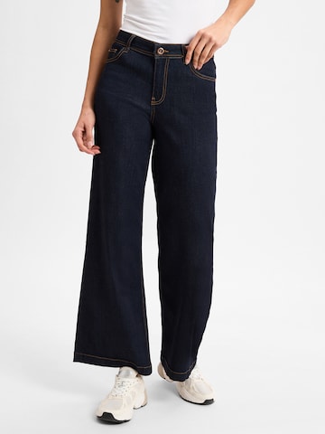 MOS MOSH Wide leg Jeans 'Dara' in Blue: front