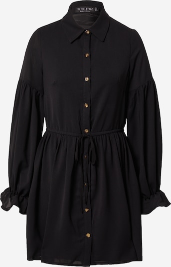 In The Style Shirt dress 'JOSSA' in Black, Item view