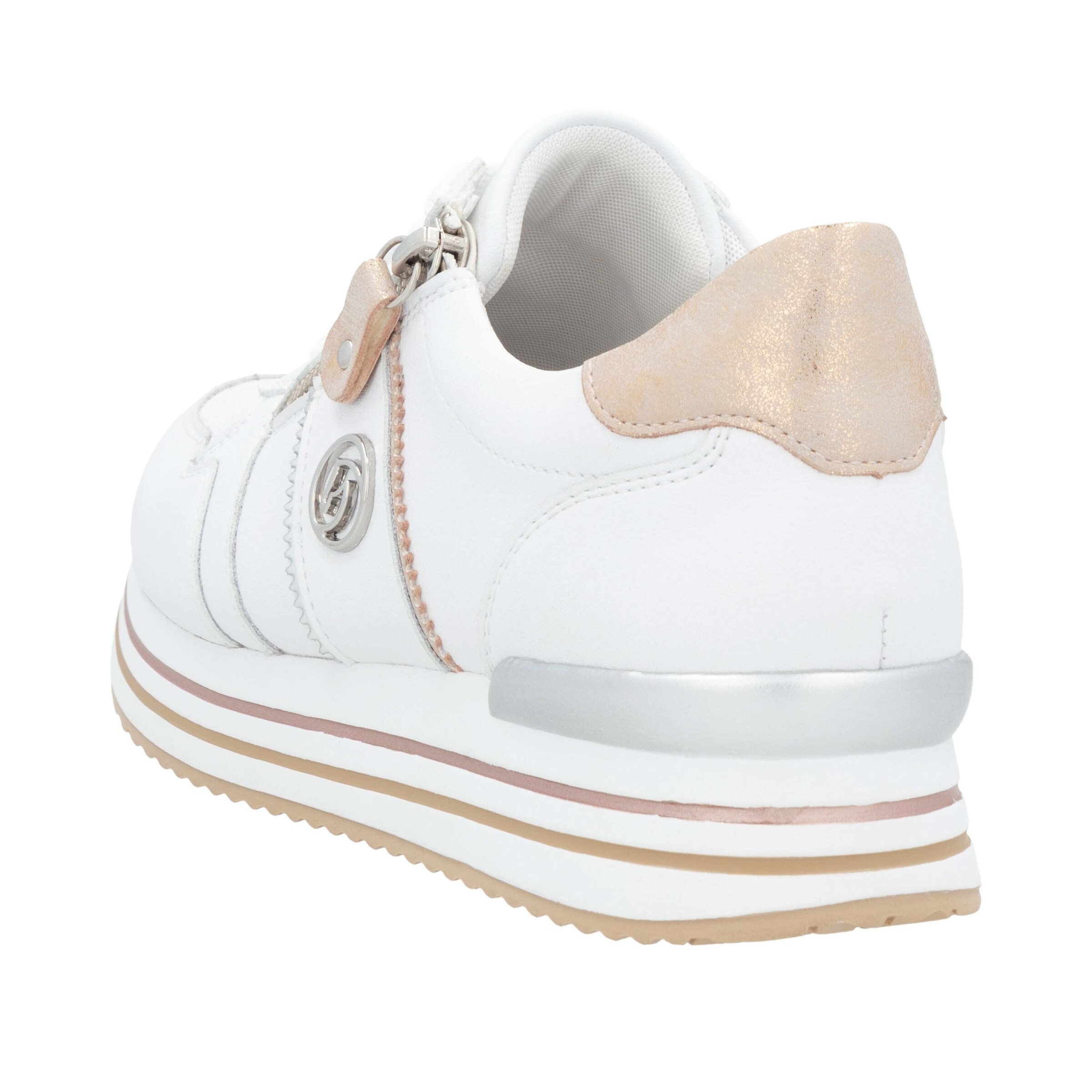 Baskets basses REMONTE en blanc