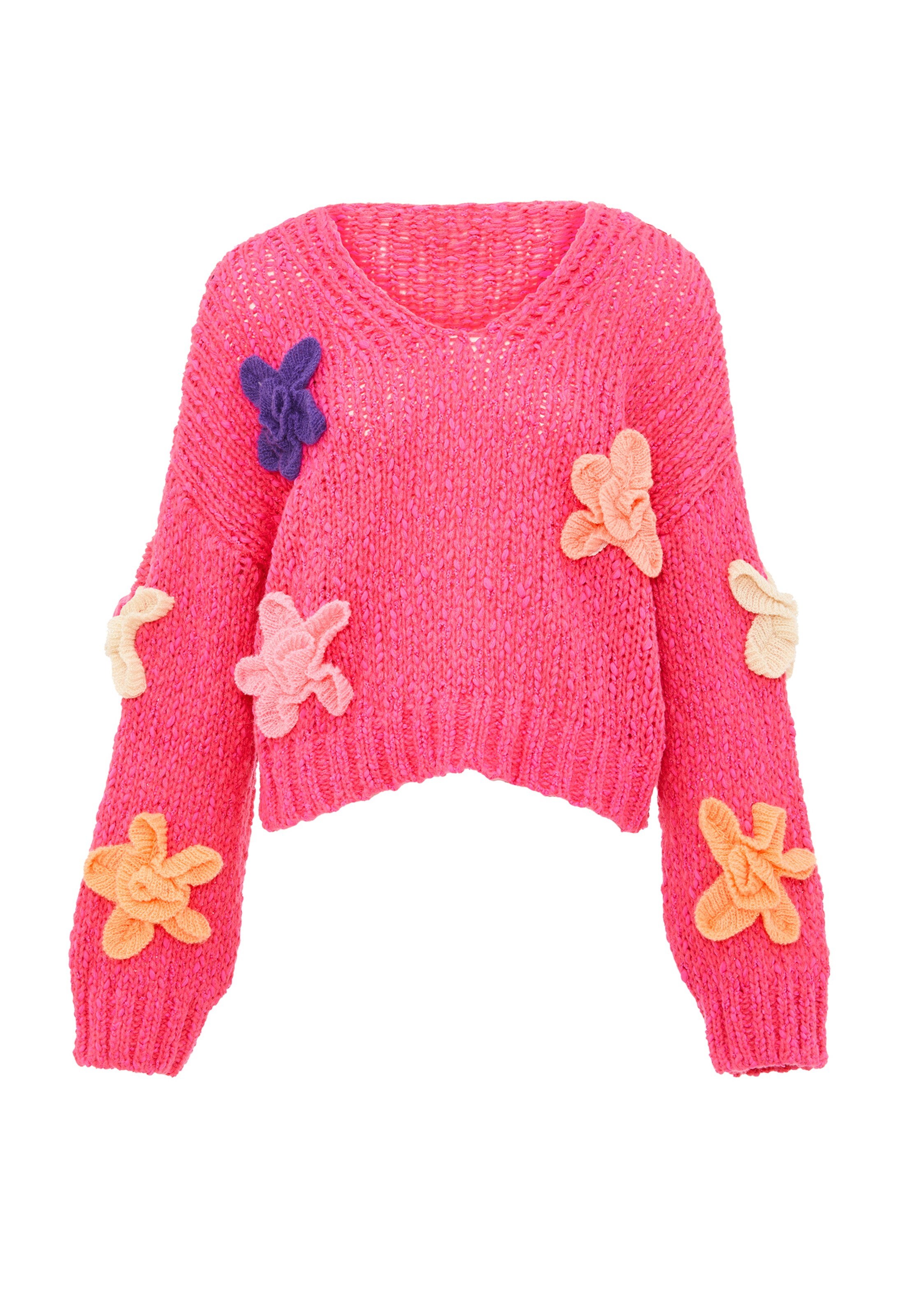 ebeeza Pullover in Pink: Vorderseite