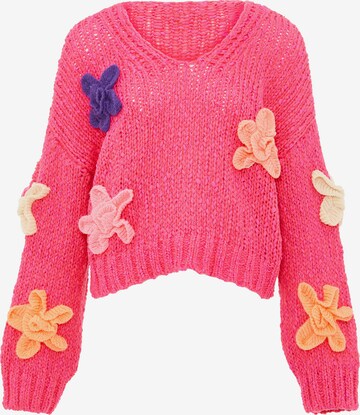 ebeeza Sweater in Pink: front