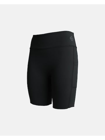 Leggings 'MALLAS CORTAS MADILL SHORT' di Izas in nero: frontale