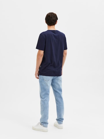 SELECTED HOMME - Camiseta 'Aspen' en azul