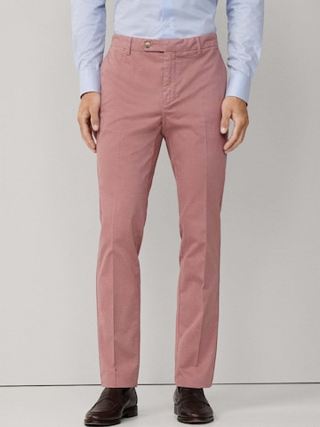 Hackett London Slimfit Hose 'Kensington' in Pink: Vorderseite