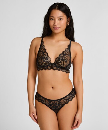 Hunkemöller Panty 'Prina' in Black