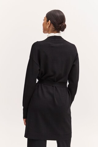 b.young Gebreid vest 'NONINA' in Zwart