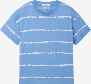 TOM TAILOR T-Shirt in Blau: predná strana