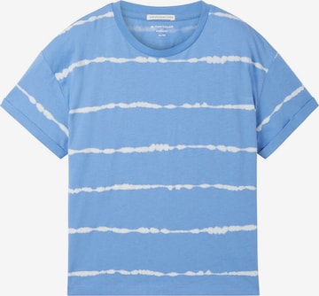 TOM TAILOR T-Shirt in Blau: predná strana