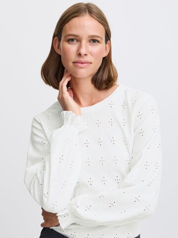 b.young Blouse 'SILVA' in Wit